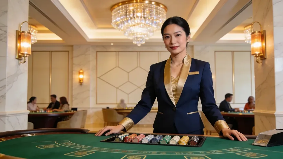 Live tables with real dealers